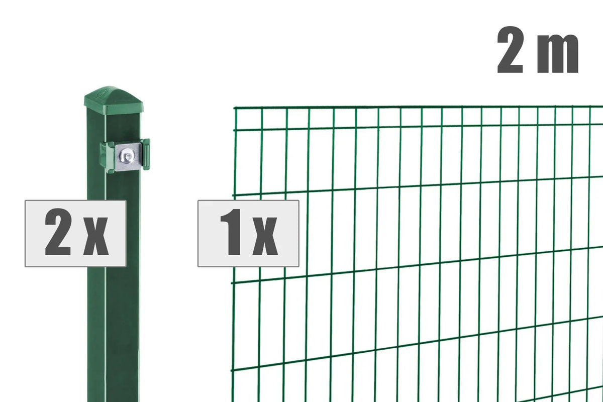 Stabgitterzaun MICHL Komplett-Set - Steffes Zaunshop