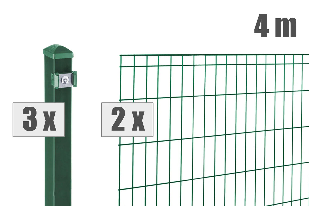 Stabgitterzaun MICHL Komplett-Set - Steffes Zaunshop