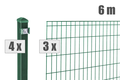 Stabgitterzaun MICHL Komplett-Set - Steffes Zaunshop