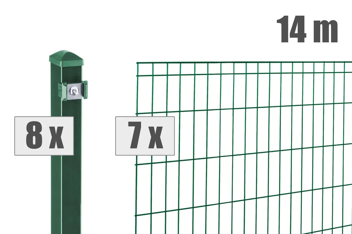 Stabgitterzaun MICHL Komplett-Set - Steffes Zaunshop