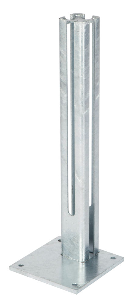 Fußplatte Torpfosten verzinkt 80x80 - Steffes Zaunshop