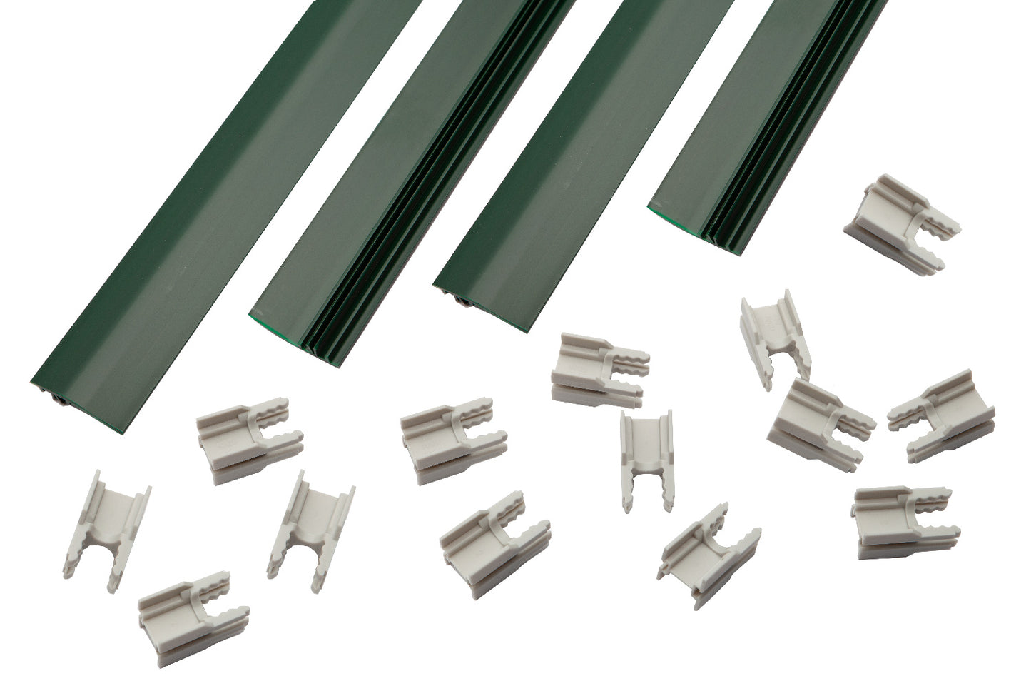 Sichtschutz-Klemmleisten-Set – MAZU fix / 1960x46 mm - Steffes Zaunshop