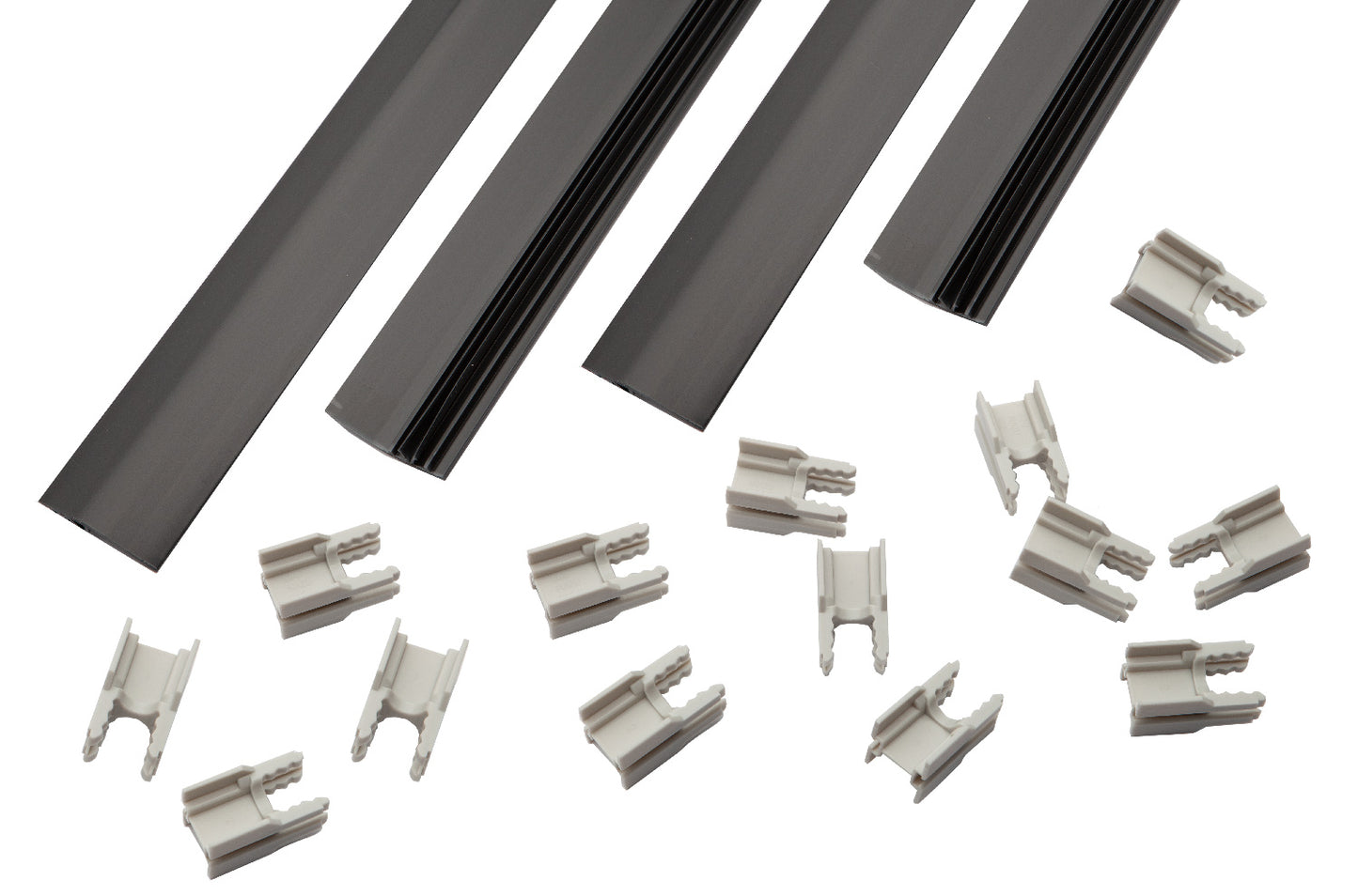 Sichtschutz-Klemmleisten-Set – MAZU fix / 1960x46 mm - Steffes Zaunshop