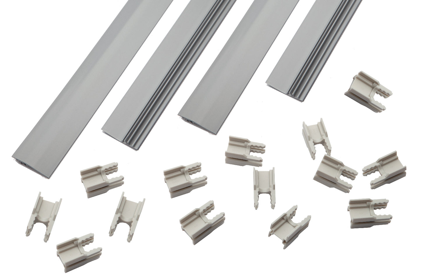 Sichtschutz-Klemmleisten-Set – MAZU fix / 1960x46 mm - Steffes Zaunshop