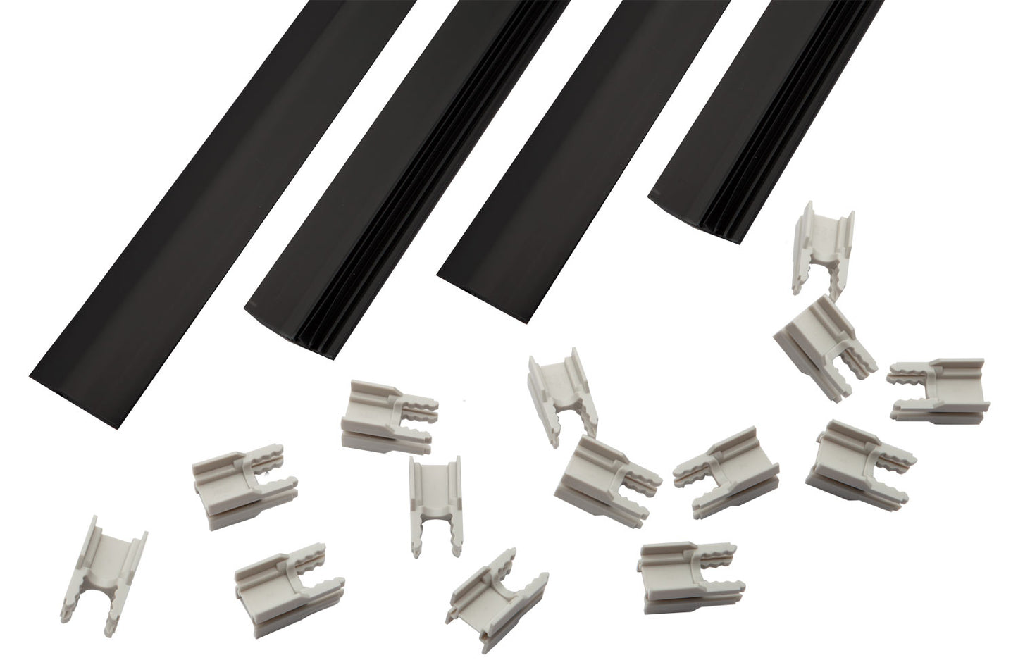 Sichtschutz-Klemmleisten-Set – MAZU fix / 1960x46 mm - Steffes Zaunshop
