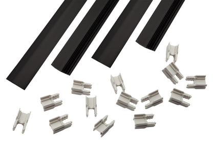 Sichtschutz-Klemmleisten-Set – MAZU fix / 1960x46 mm - Steffes Zaunshop