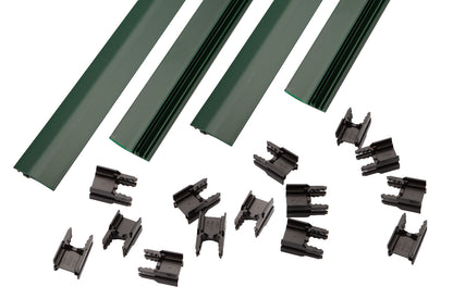 Sichtschutz-Klemmleisten-Set – MAZU fix / 1960x46 mm - Steffes Zaunshop