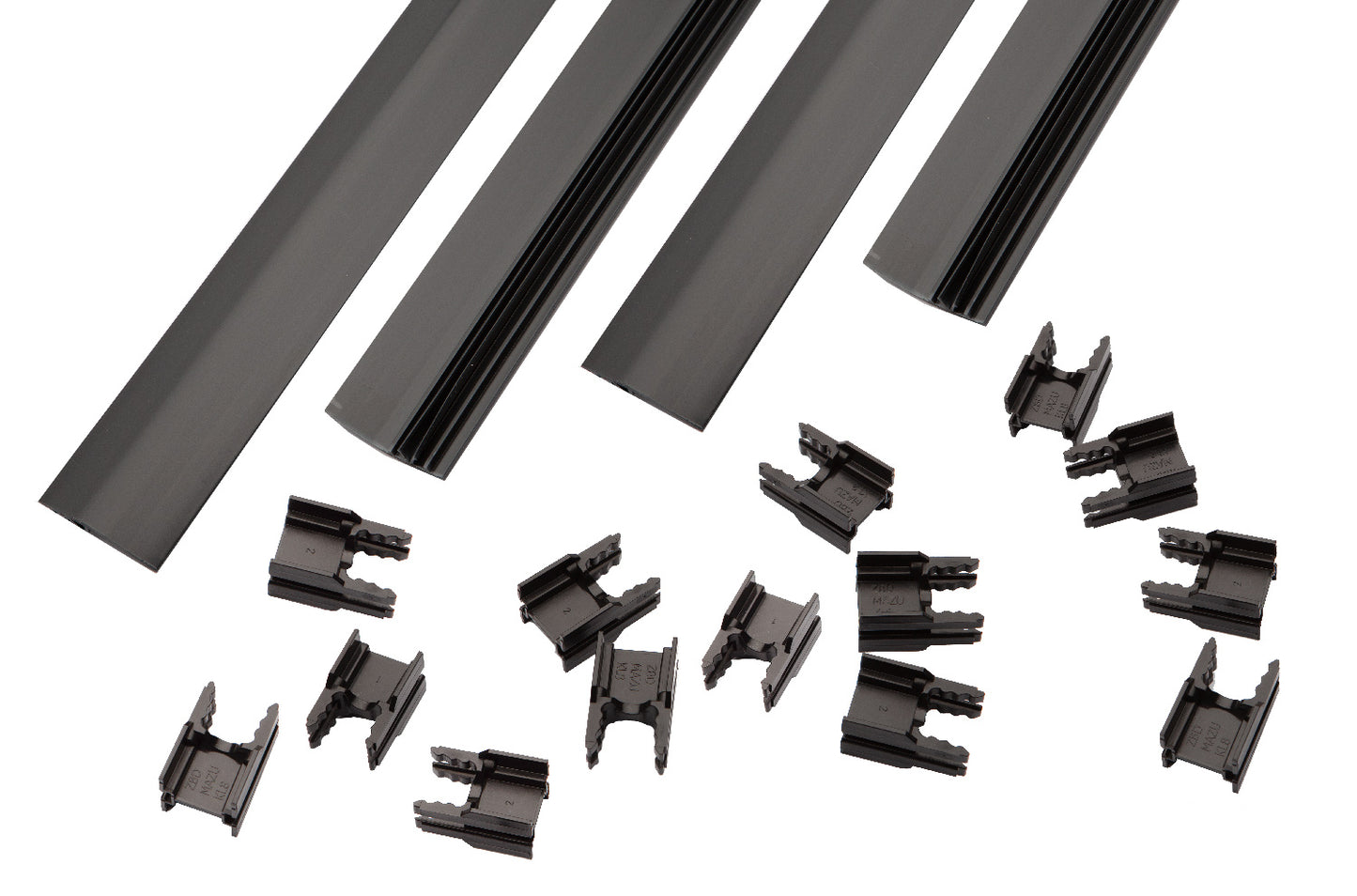 Sichtschutz-Klemmleisten-Set – MAZU fix / 1960x46 mm - Steffes Zaunshop