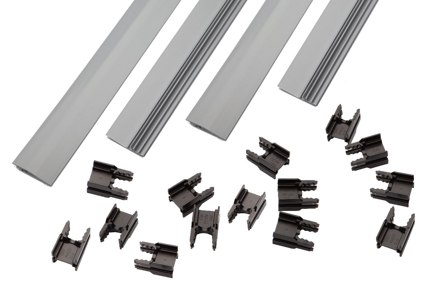 Sichtschutz-Klemmleisten-Set – MAZU fix / 1960x46 mm - Steffes Zaunshop