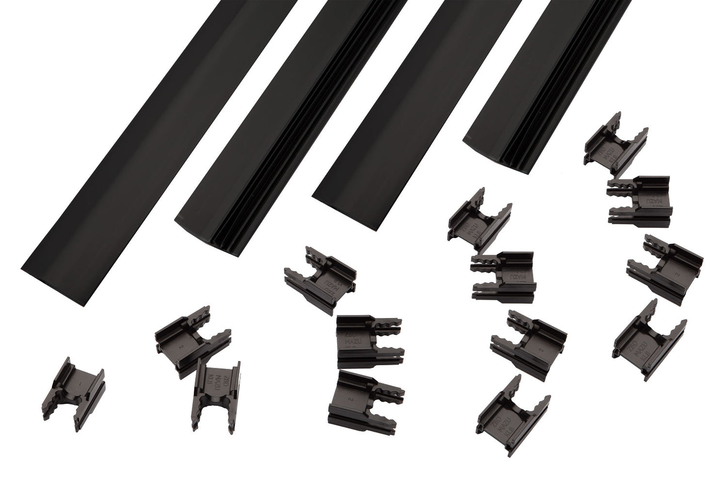 Sichtschutz-Klemmleisten-Set – MAZU fix / 1960x46 mm - Steffes Zaunshop