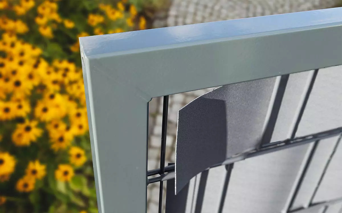 Sichtschutz-Klemmleisten-Set – MAZU fix / 1960x46 mm - Steffes Zaunshop
